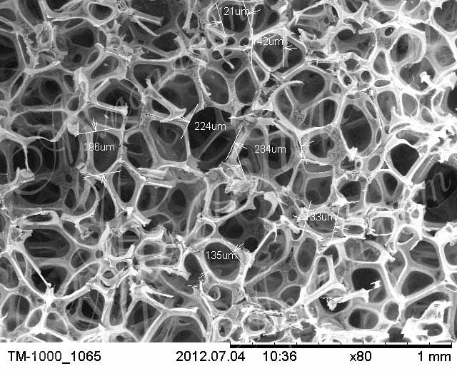Пеноизол микроструктура